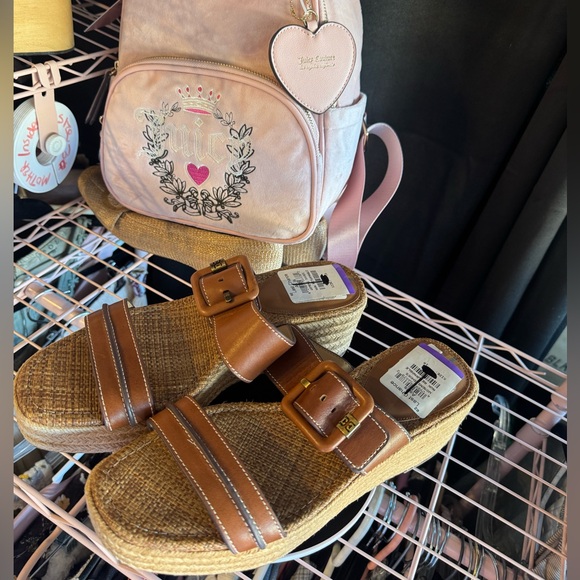 Sam Edelman Brown Woven Sandals with Buckle Straps size 10.5 - Picture 2 of 4